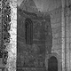 Old photograph of the chapel with the paintings, c. 1923-1927.